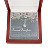 To My Amazing Bonus Daughter | I Will Always Love You | Necklace