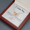 Mother And Daughter | I Love You | Necklace