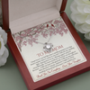 To My Mom | Raised By You | Love Knot Necklace
