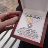 Dear Mom | Thanks For Wiping | Love Knot Necklace