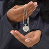 Daughter You Are A Gift, Engraved Heart Necklace, Gift For Daughter From Dad