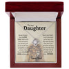 To My Daughter | Proud Of You | Love Knot Necklace | Gift For Daughter From Dad