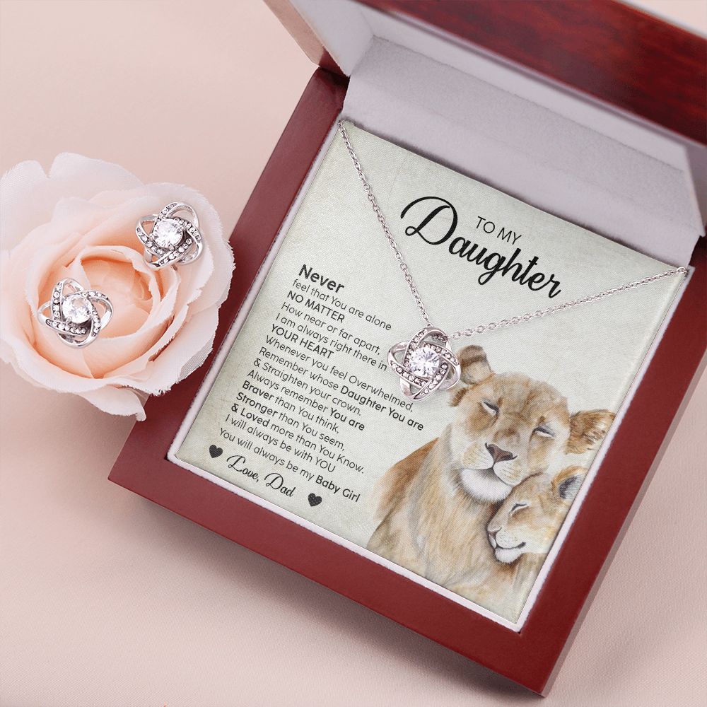 To My Daughter From Mom | Never Feel That You Are Alone | Gift For Daughter