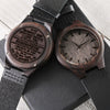 Dearest Son Challenges In Life, Engraved Wooden Watch, Christmas Gift for Son