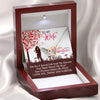 To My Wife | A Special Gift | Interlocking Heart Necklace