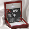 To My Stunning Wife | Special Gift | Love Knot Necklace