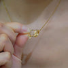 Promise Ring Necklace - Valentine's Day Gift For Her