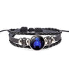 Soul Manifestation Bracelet – Constellation Zodiac Leather Bracelet