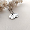 Custom Disc Necklace with Initial and Birth Date – A Perfect Personalized Gift