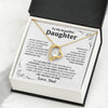 To My Daughter – Love You Forever Necklace
