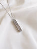 Meaningful Personalized Message Bar Necklace – A Beautiful Gift for Your Loved One