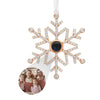 Personalized Snowflake Photo Ornament – Customized with Your Favorite Photo