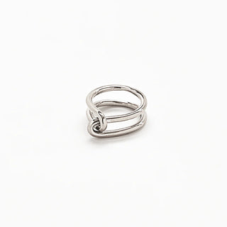 Silver Double Knot Band – The Perfect Blend of Style and Meaning