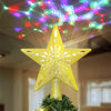 Christmas Tree Star & Snowflake Projection Light – A Festive Glow for Your Holidays