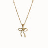 Starry Bow Necklace – A Perfect Accessory for Any Occasion