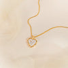 Zircon Heart-Shaped Necklace with an Initial Name – A Sparkling Symbol of Love