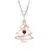 Necklace - Heart of the Christmas Tree – A Festive Sparkle for the Holidays