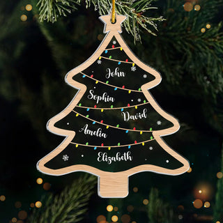 Family Personalized Custom Ornament – A Cherished Holiday Keepsake