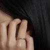 Minimalist Gold Heart Ring – A Delicate Symbol of Love