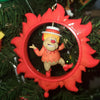 Heat & Snow Spinning Miser – Animated Holiday Decoration with Light and Motion