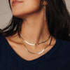 Modern Herringbone Necklace – Perfect for Any Occasion