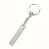 Custom Text Keychain – Personalized Message on a Stylish Accessory