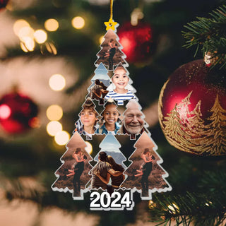 Acrylic Christmas Tree Ornament with Photos – A Personalized Holiday Keepsake