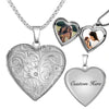 Personalized Heart Locket Necklace – Keep Loved Ones Close to Your Heart