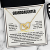Forever Linked Hearts - Granddaughter Necklace Gift Set