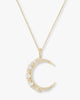 Gift the Icon Moon Necklace – A Symbol of Your Love - Perfect Romantic Gift for Her