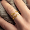 Double Name Ring – Customized Jewelry for Loved Ones