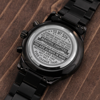 The Most Beautiful Chapters - Engraved Premium Watch
