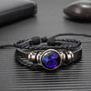 Soul Manifestation Bracelet – Constellation Zodiac Leather Bracelet