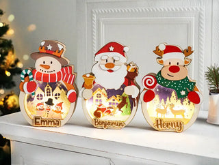 Christmas Lamp Ornament – Festive Light-Up Decor for Holiday Cheer