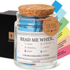 God’s Words Of Peace And Comfort In Every Moment - Handmade 90 Day Bible Verses Jar (Comes With Christian Gift Box)