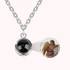 Turn Your Favorite Photo into a Keepsake with the Custom Projection Necklace