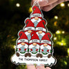 Acrylic Family Name Ornament – Personalized Christmas Keepsake for Families