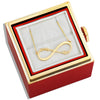 Eternal Rose Box with Infinity Necklace – A Timeless Gift of Love and Elegance