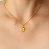 Beautiful Sunflower Pendant Necklace – A Bright Gift for Any Occasion