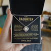 Crown Might Tilt But Don't Ever Let It Fall, Knot Necklace