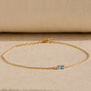 Baguette Birthstone Bracelet – Where Elegance Meets Personalization