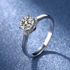 Crown V-Shaped Diamond Engagement Ring – A Royal Symbol of Eternal Love