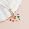 Couples Birthstone Necklace – Custom Jewelry for Special Occasions