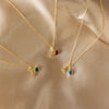 Zodiac Birthstone Necklace - Wear Your Sign with Pride