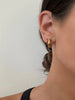 Polished Spiral Hoop Earrings – Modern Jewelry for Everyday Wear – Fashionable Jewelry for Women