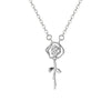 Romantic Rose Pendant Necklace – A Timeless Addition to Your Jewelry Collection