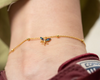 Minimalist Dragonfly Anklet – Delicate and Elegant Nature-Inspired Jewelry