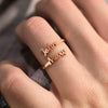 Double Name Ring – Customized Jewelry for Loved Ones