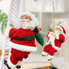 Electric Climbing Santa Claus – Musical Holiday Toy for Festive Fun