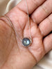 Minimalist Labradorite Gemstone Necklace – A Touch of Elegance for Her